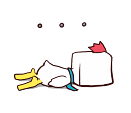 Square Head Chicken sticker #1685455