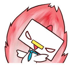 Square Head Chicken sticker #1685466