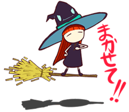 Apprentice witch sticker #1685477