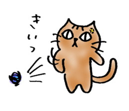 A cat named Torata sticker #1685666