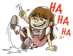 J girl (Practical English) sticker #1685993