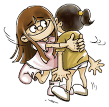 J girl (Practical English) sticker #1685996