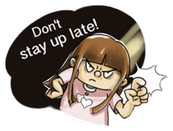 J girl (Practical English) sticker #1685999