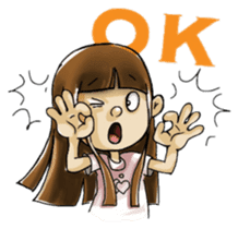 J girl (Practical English) sticker #1686003