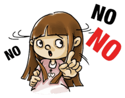 J girl (Practical English) sticker #1686005