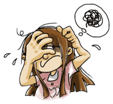 J girl (Practical English) sticker #1686009