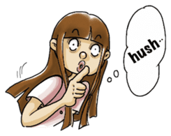 J girl (Practical English) sticker #1686011