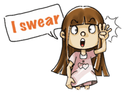 J girl (Practical English) sticker #1686013