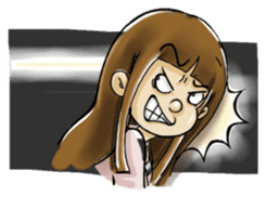 J girl (Practical English) sticker #1686020