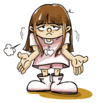 J girl (Practical English) sticker #1686021