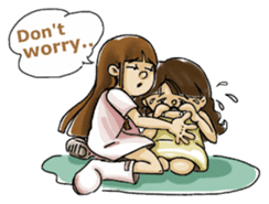 J girl (Practical English) sticker #1686022