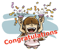 J girl (Practical English) sticker #1686025