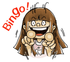 J girl (Practical English) sticker #1686029