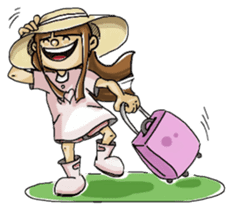 J girl (Practical English) sticker #1686031