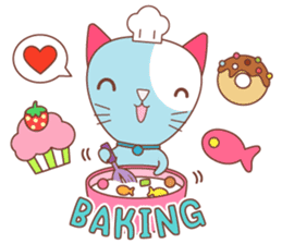 BISCUIT THE BAKING CAT sticker #1686314