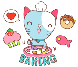 BISCUIT THE BAKING CAT sticker #1686314