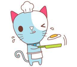 BISCUIT THE BAKING CAT sticker #1686315