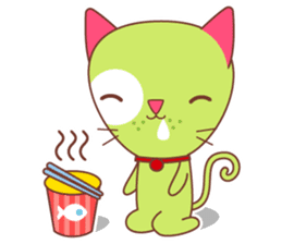 BISCUIT THE BAKING CAT sticker #1686316