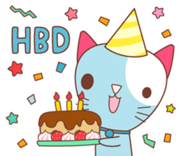 BISCUIT THE BAKING CAT sticker #1686335