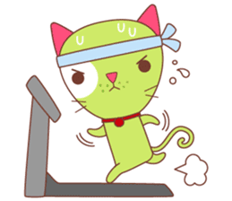 BISCUIT THE BAKING CAT sticker #1686345