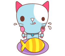 BISCUIT THE BAKING CAT sticker #1686349