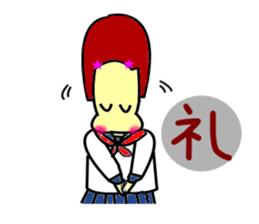 Kanji character and sailor sticker #1686448