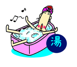 Kanji character and sailor sticker #1686455
