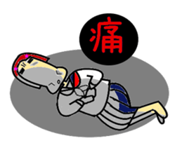 Kanji character and sailor sticker #1686466