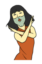 Woman in the neighborhood sticker #1686514