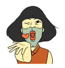 Woman in the neighborhood sticker #1686523