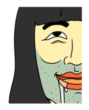 Woman in the neighborhood sticker #1686540