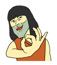 Woman in the neighborhood sticker #1686541