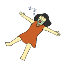 Woman in the neighborhood sticker #1686545