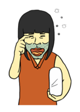 Woman in the neighborhood sticker #1686550