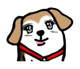 MY SWEET DOG sticker #1686853