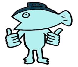 I am a tuna. sticker #1687434