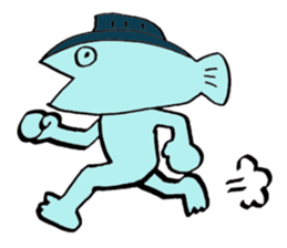 I am a tuna. sticker #1687435