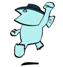 I am a tuna. sticker #1687436