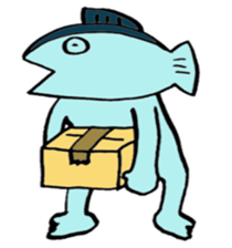 I am a tuna. sticker #1687438