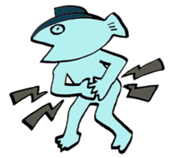 I am a tuna. sticker #1687439