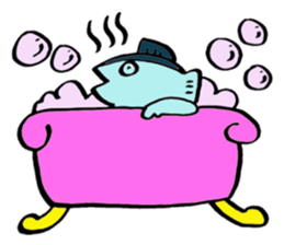 I am a tuna. sticker #1687440