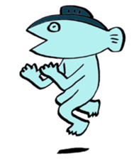 I am a tuna. sticker #1687441