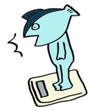 I am a tuna. sticker #1687442