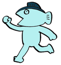 I am a tuna. sticker #1687444