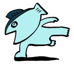 I am a tuna. sticker #1687447