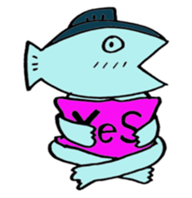 I am a tuna. sticker #1687449