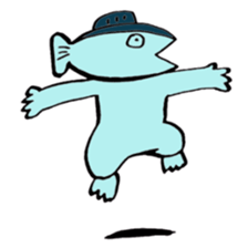 I am a tuna. sticker #1687452