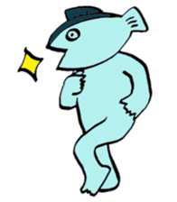 I am a tuna. sticker #1687455