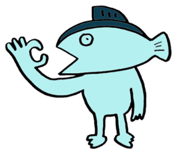 I am a tuna. sticker #1687456