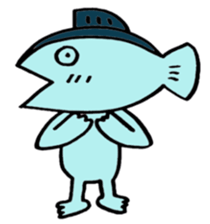 I am a tuna. sticker #1687457